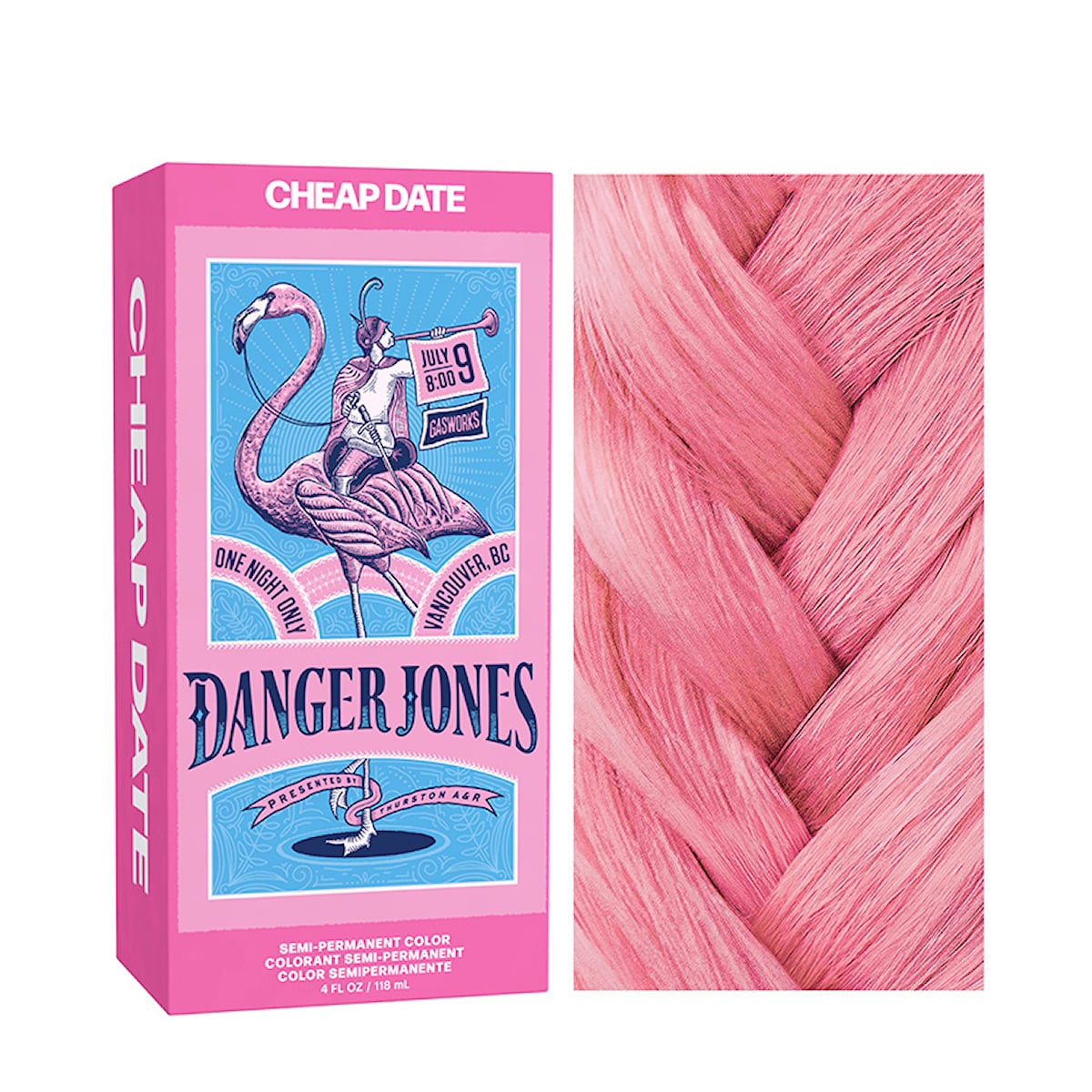 Danger Jones Cheap Date - Light Pink 118 ml