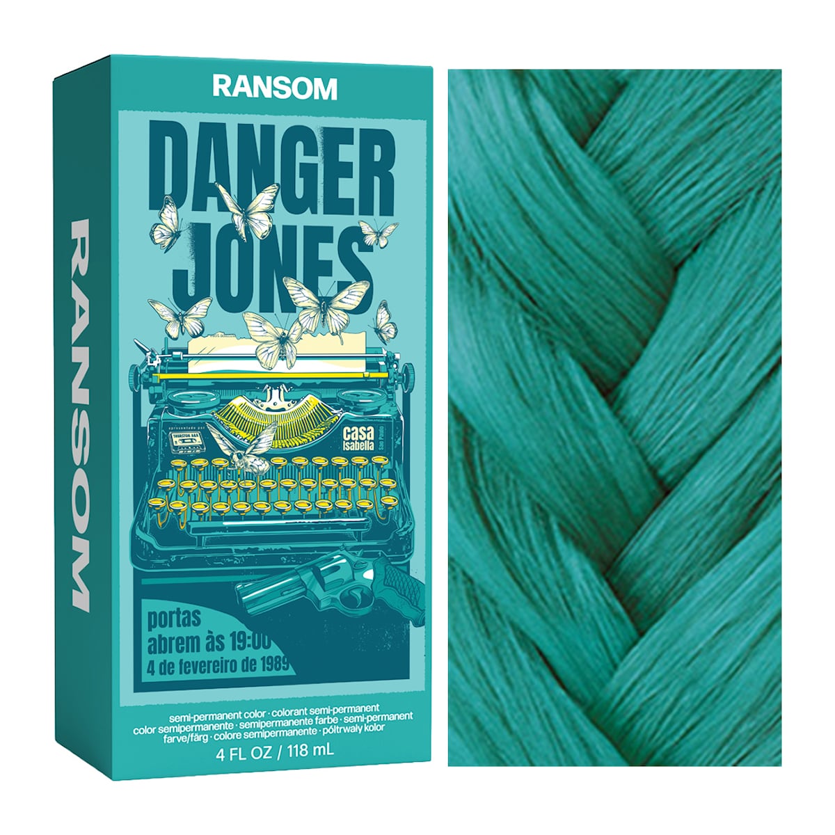Danger Jones Ransome Light Teal 118 ml