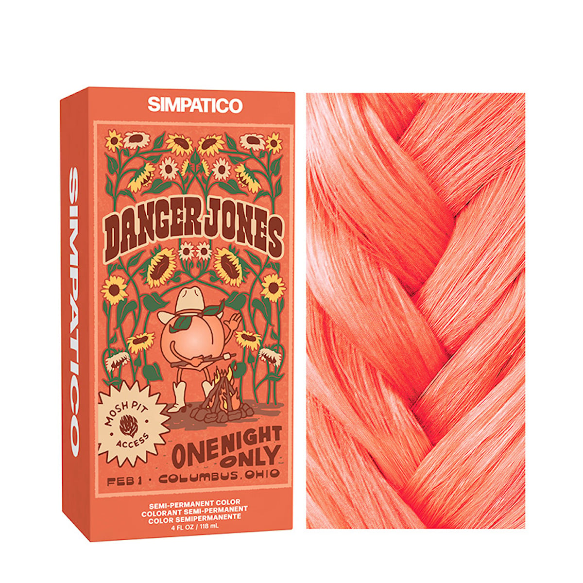 Danger Jones Simpatico - Light Peach 118 ml