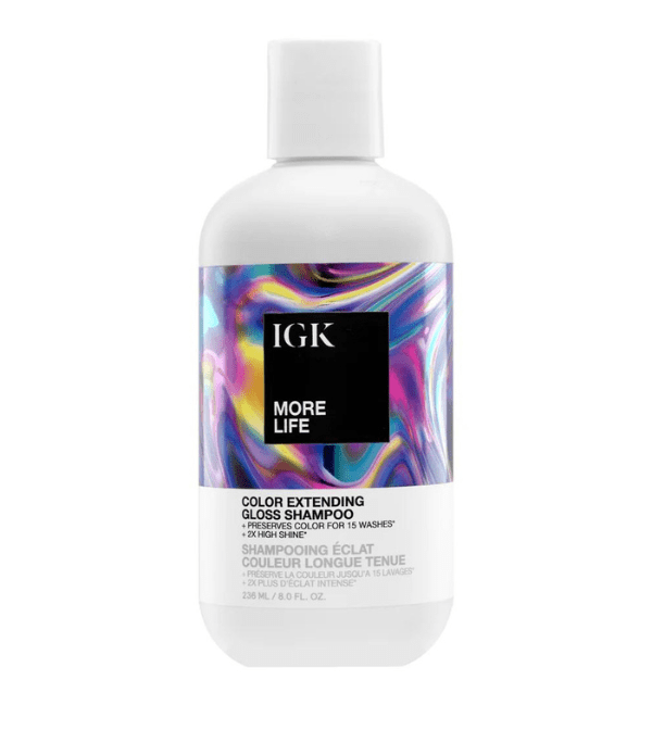 IGK More Life Color Extending Gloss Shampoo 236 ml