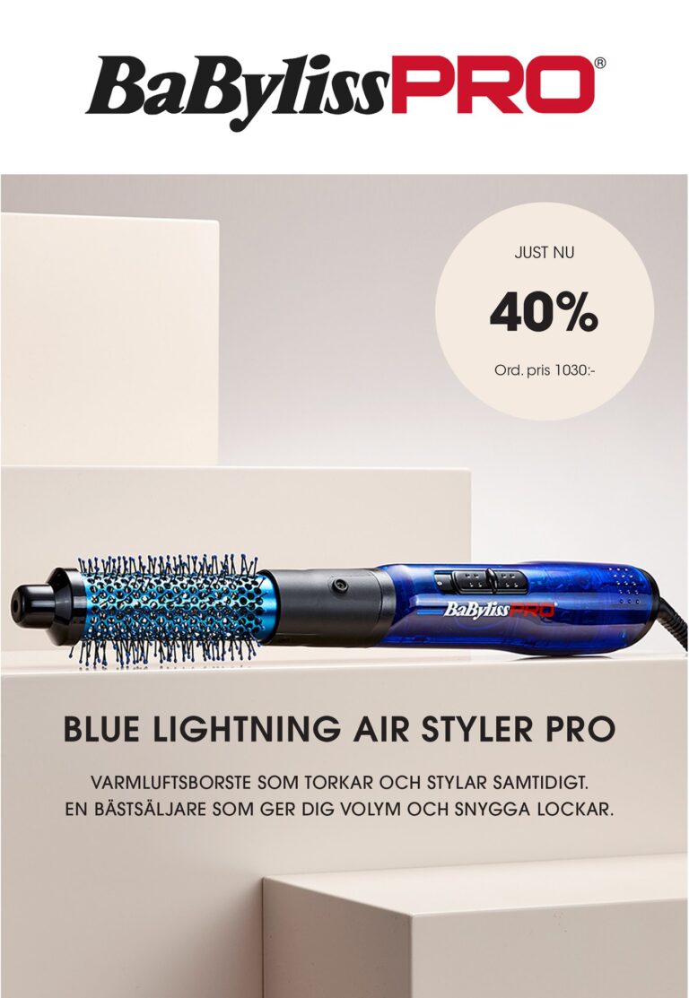 BaByliss PRO Blue Lightning Air Styler Pro −40 %