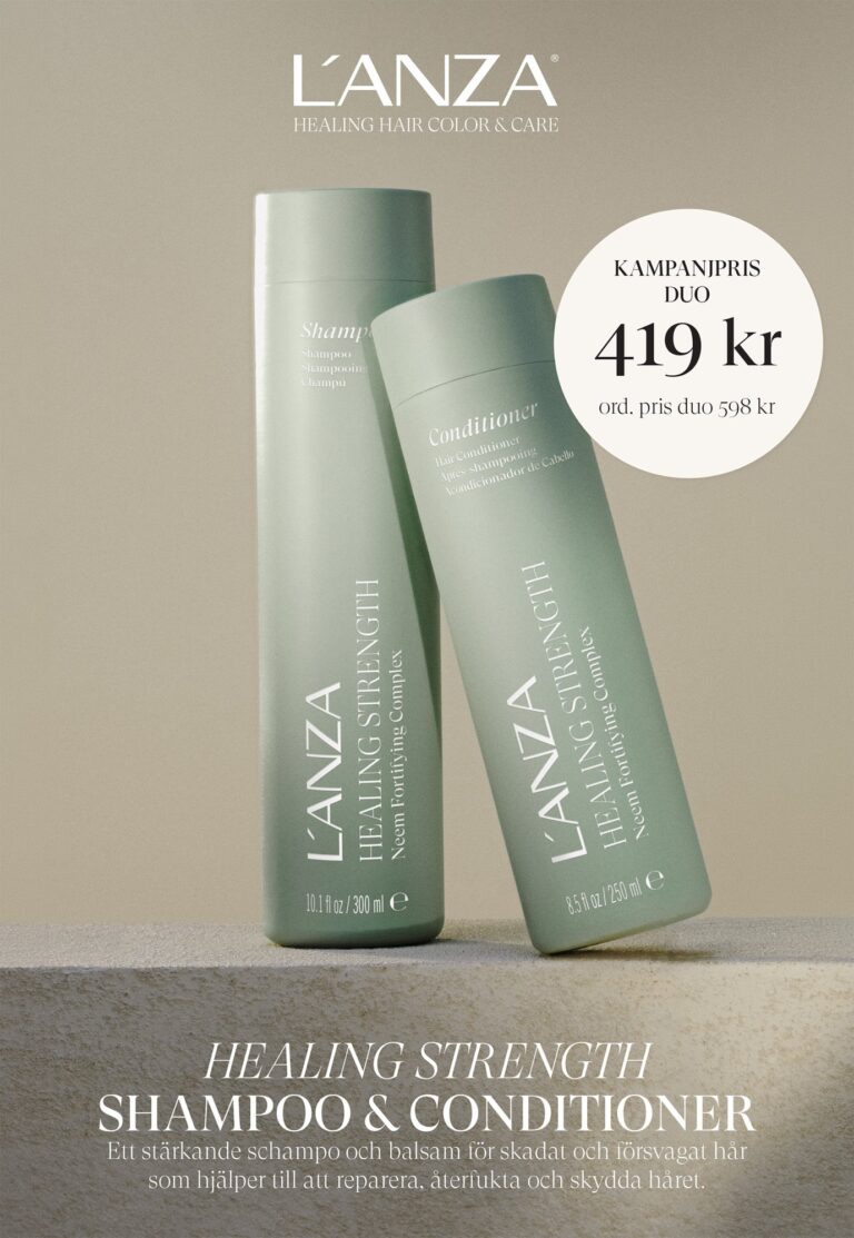 L’ANZA Healing Strength Shampoo & Conditioner – duo 419 kr