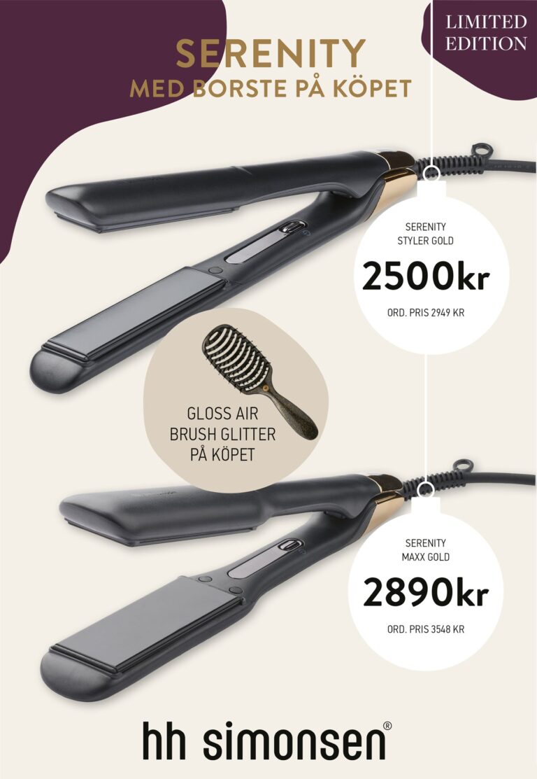 HH Simonsen Serenity Gold – borste på köpet